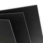 Carton plume 5mm noir - 29,7 x 42 cm