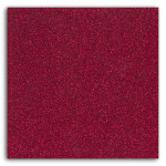 Tissu GLITTER thermocollant pailleté A4 - Rouge