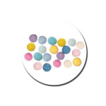 Boule en feutre 1,5 cm - Multicolore
