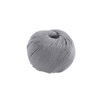 Fil à tricoter, crocheter Natura Medium - aluminium 120 - 50 g