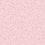 Papier Décopatch  30 x 40 cm 684  petits curs sur fond rose