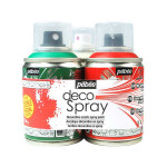 Peinture en bombe decoSpray Set Rouge + Vert + Or - 3 x 100 ml