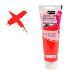 Peinture acrylique decoCrème 120 ml - 008 Rouge passion