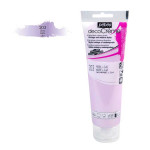 Peinture acrylique decoCrème 120 ml - 203 Nacré Lilas