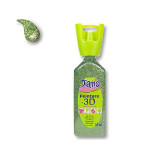 Peinture 3D pailleté 37 ml - Citron vert