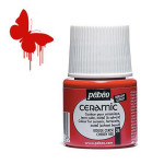 Peinture Céramic 45 ml - 24 - Rouge cerise