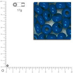 Rocailles opaques - Bleu foncé - Ø 2,6 mm x 17 g