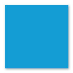 Carte faire part Pollen 210g 135 x 135mm par 25 - Bleu Turquoise