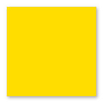 Carte faire part Pollen 210g 160 x 160mm par 25 - Jaune Soleil