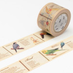 Masking tape large encyclopédie des oiseaux