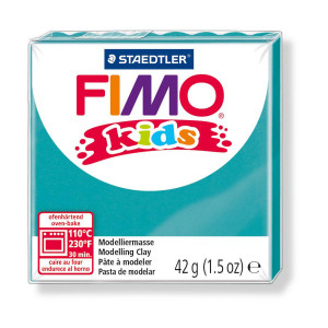Pâte à modeler polymère Fimo Kids 42 g - 39 - Turquoise