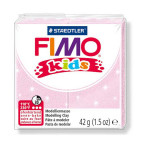 Pâte à modeler polymère Fimo Kids 42 g - 206 - Rose perle