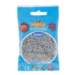 Perle à repasser Mini 2000 pièces - Gris clair