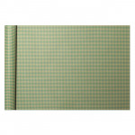 Kraft brut 70g/m² motif Écailles vertes Rouleau 35 cm x 5 m