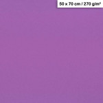 Feuille de papier Maya 50 x 70 cm 270 g/m² - Violet