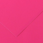 Canson Vivaldi fluo lisse 250g/m², feuille 50 x 65cm - Rose fluo