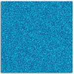 Papier adhésif pailleté bleu fluo 30x30cm