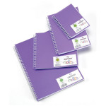 Carnet Dessin Notes couverture polypropylène Violet 50 F - 21 x 29,7 cm (A4)