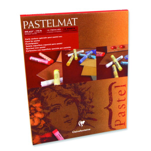 Bloc de papier pastel Pastelmat 4 teintes 360 g/m² - 24 x 30 cm