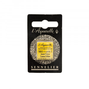 Aquarelle extra-fine au miel en demi-godet - 587 - Jaune Sophie SO ***