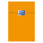 Bloc A5 14,8 x 21 cm Q5 petits carreaux 80 feuilles Orange