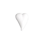 Cur plat en polystyrène forme goutte 8 x 5,5 cm x 3 pces