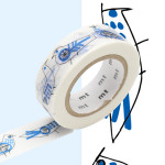 Masking Tape x Nordic countries Lisa Larson Oiseaux 15 mm x 10 m