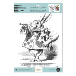 Gravure à colorier 30 x 40 cm 300 g/m² + 100 g/m² The White Rabbit