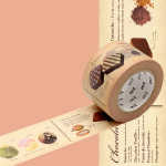 Masking Tape Ex Recette chocolat 30 mm x 10 m