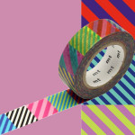 Masking Tape x Artist Kapitza Multistripe 15 mm x 10 m