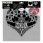 Pochoir masque Cur scandinave
