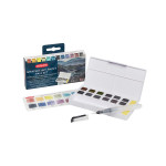 Graphite aquarellable Graphitnt 12 demi-godets